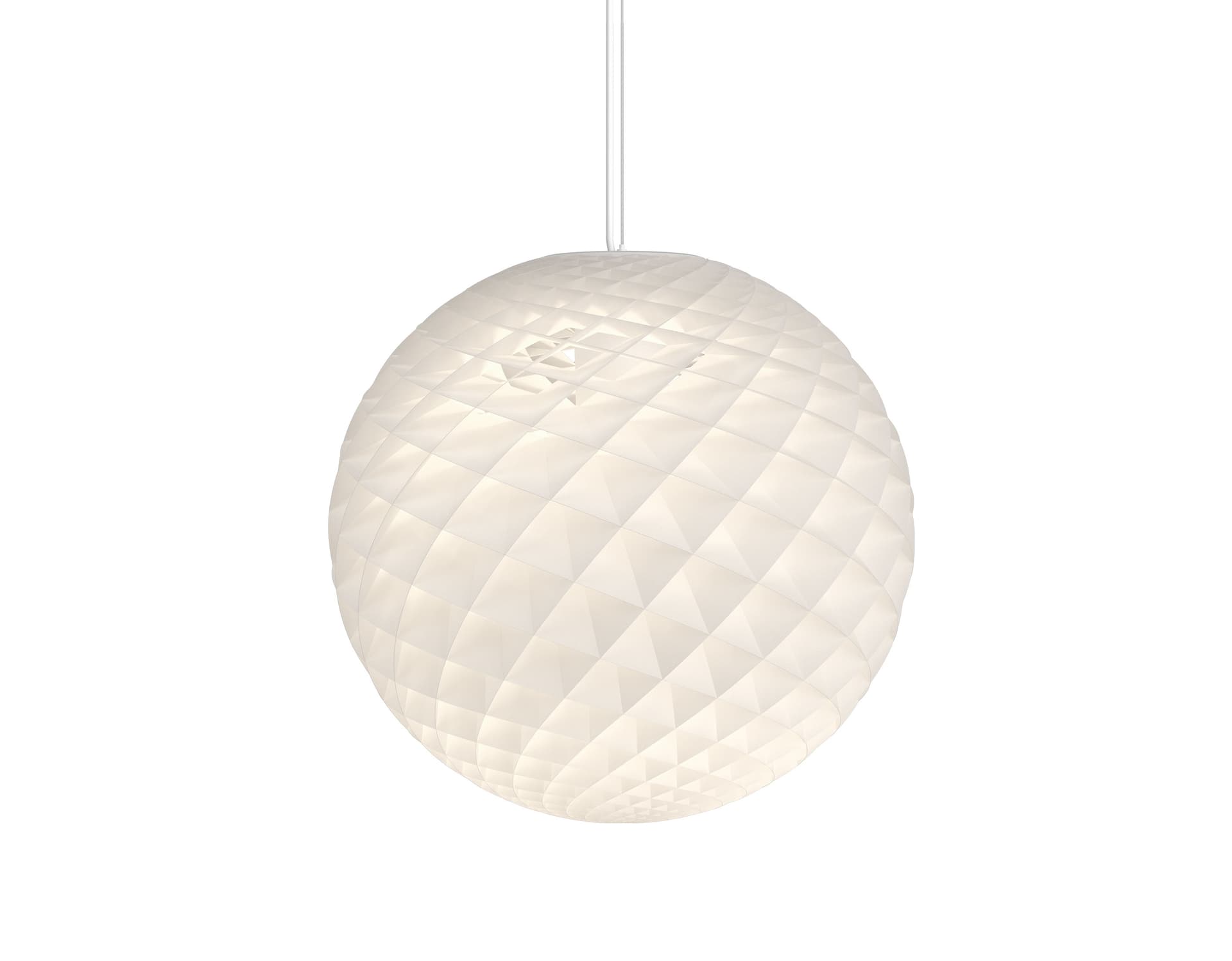 patera pendant lamp / 600 / 23.6" dia. / white / 2700K LED