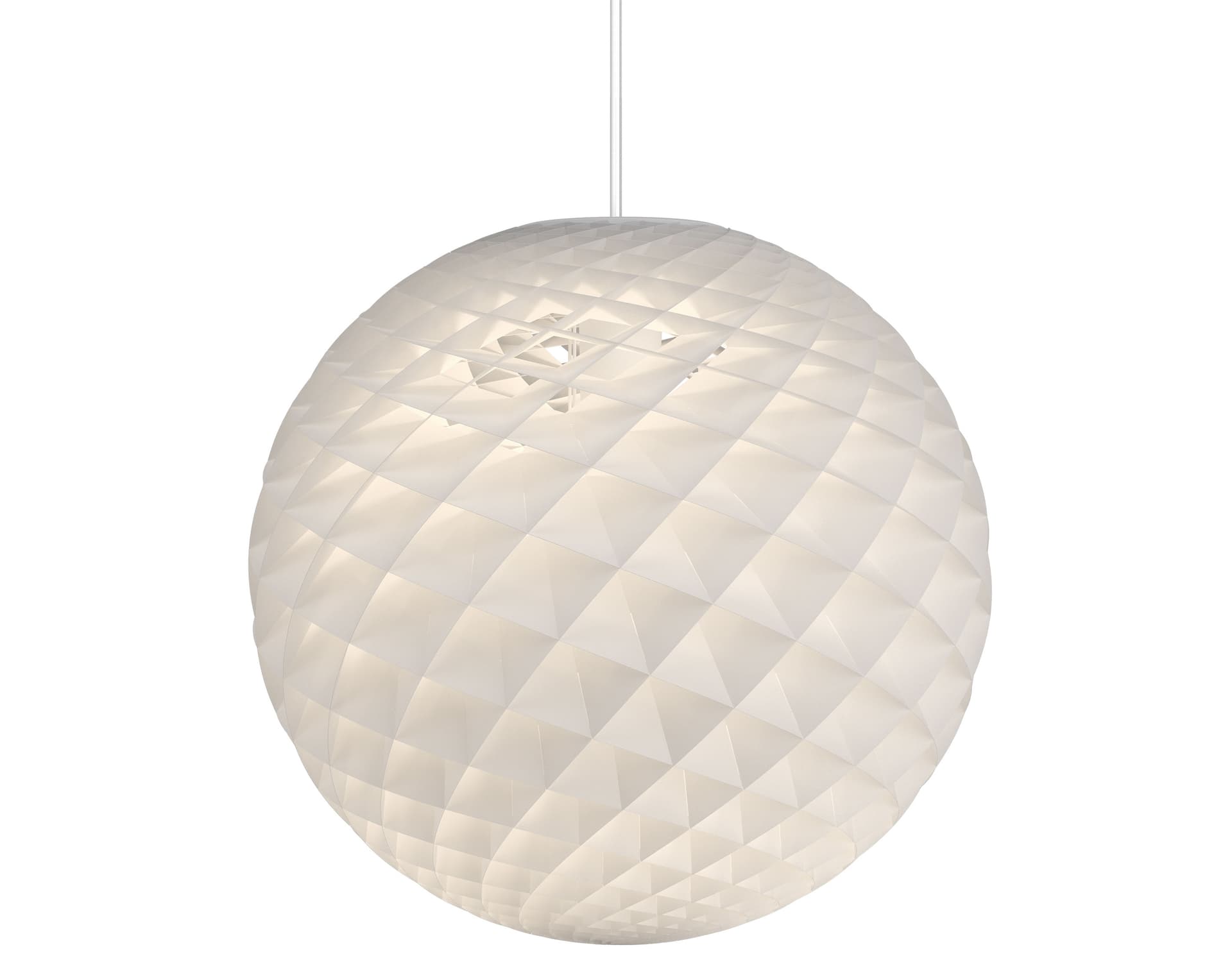 patera pendant lamp / 900 / 35.4" dia. / white / 2700K LED