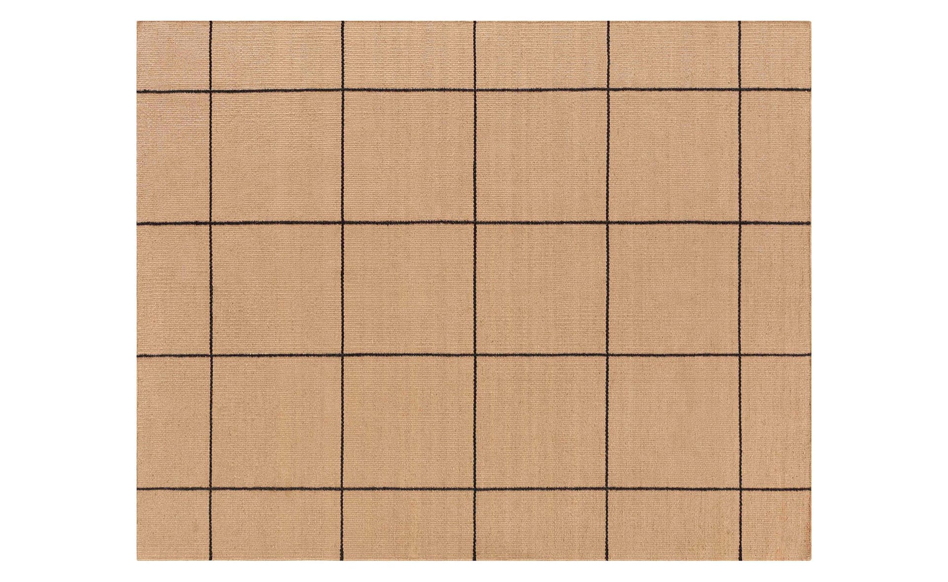Roots Rug / no added anti-slip underlay / 6'4" x 7'11" - style 01
