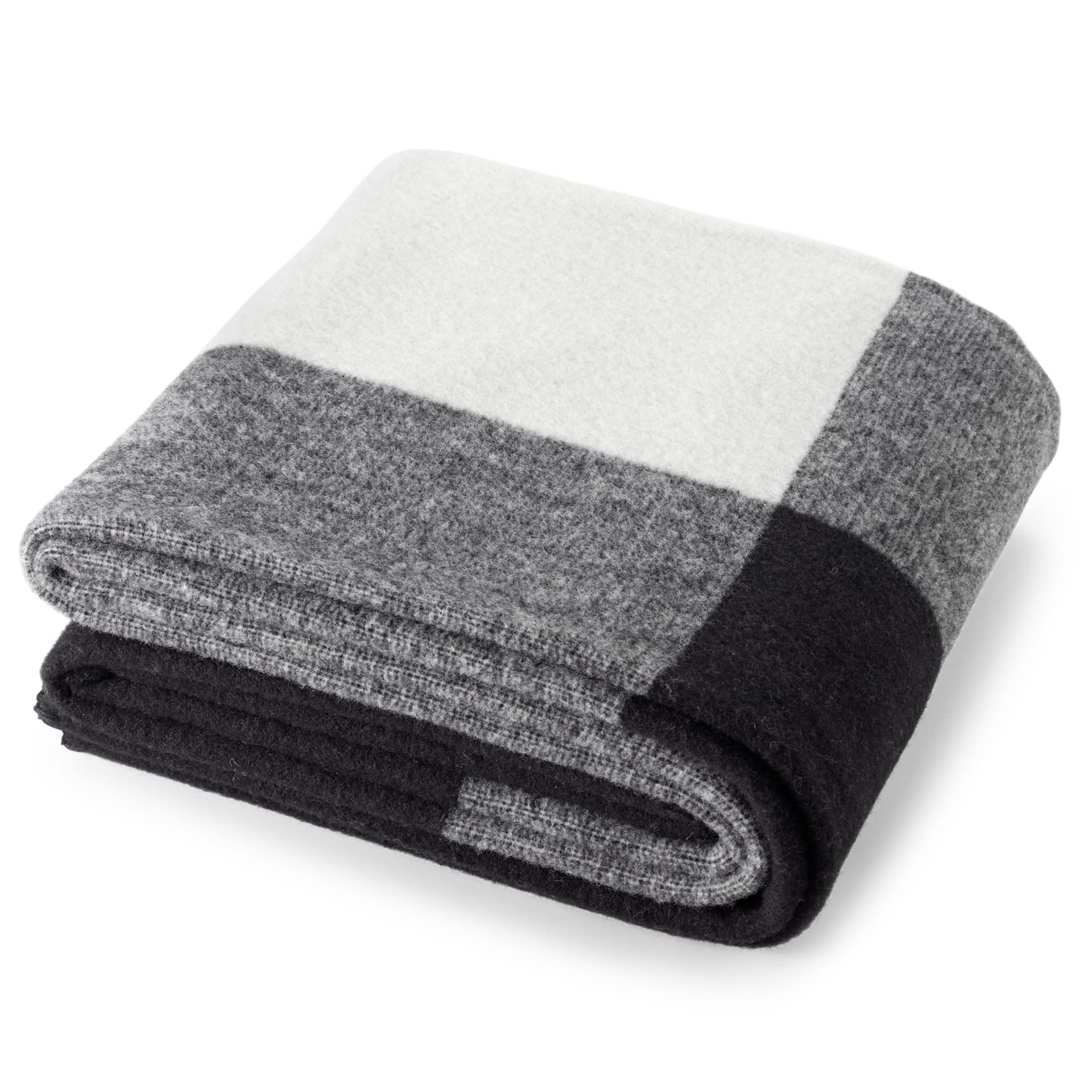 alexander girard throw blanket / black/white
