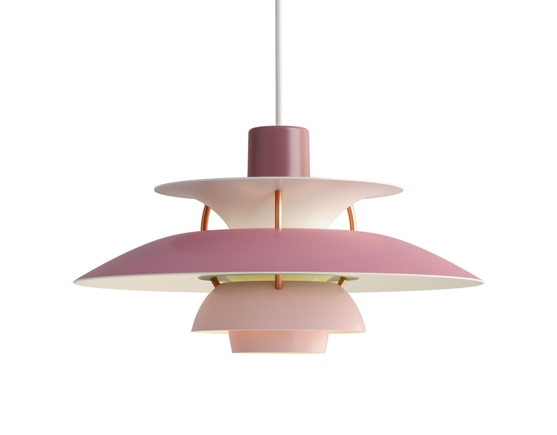 ph5 mini pendant lamp / hues - rose