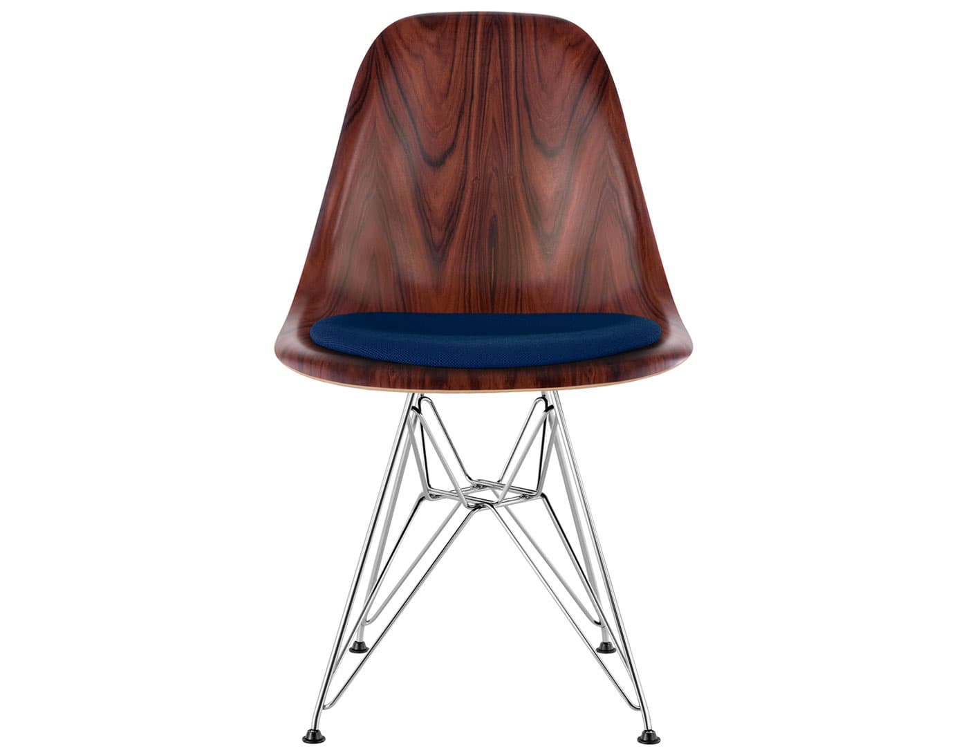 standard glides with felt bottom (E9) / santos palisander (9N) / crepe - navy - 9270 / trivalent chrome (47)