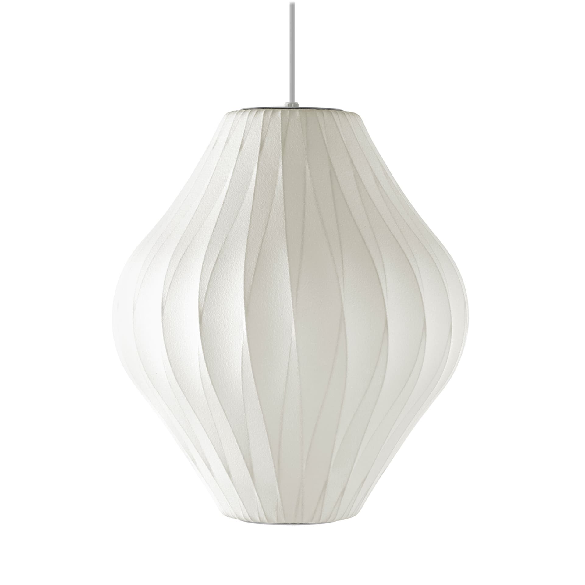 nelson bubble lamp crisscross pear / medium crisscross pear  / 10 foot cord
