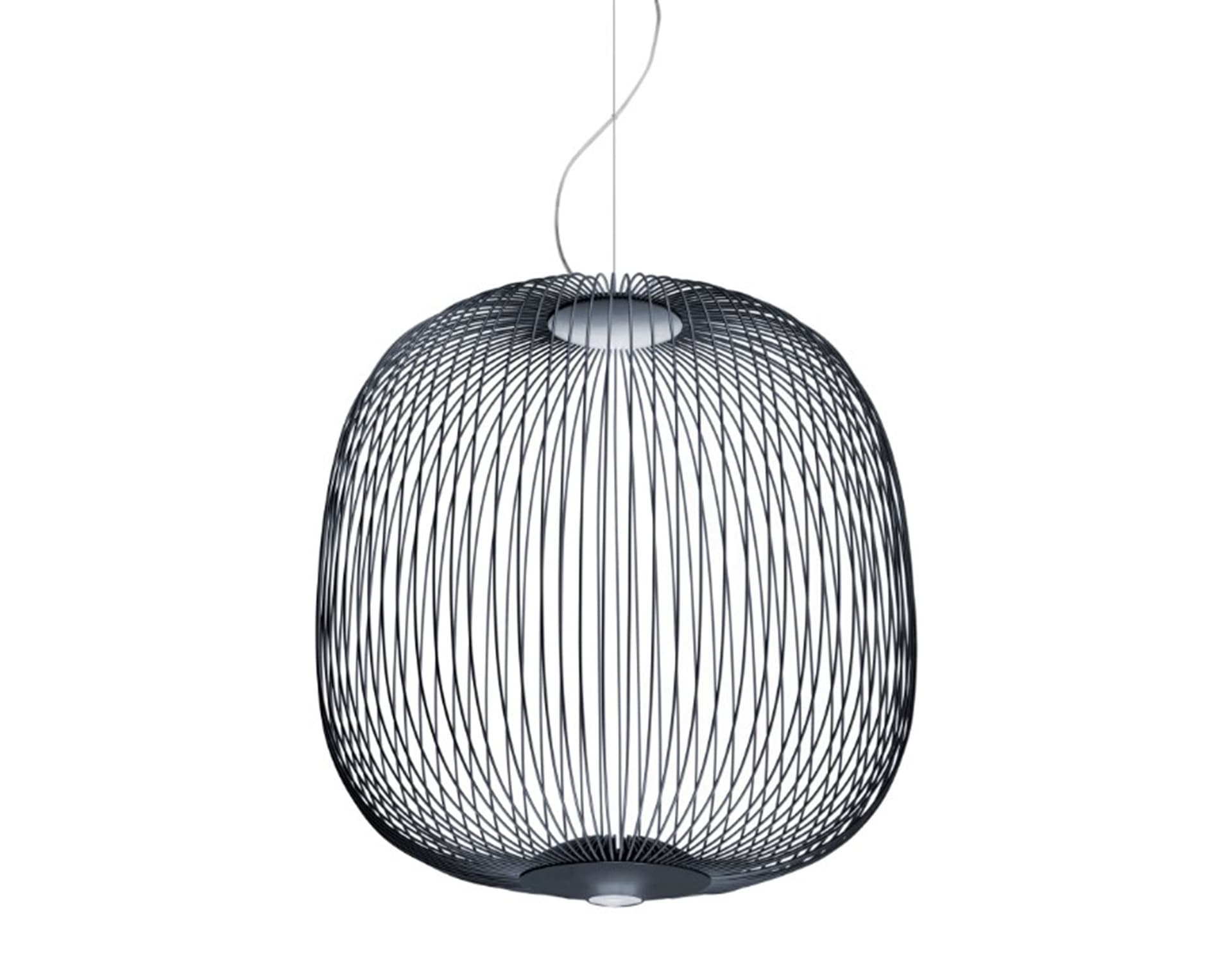 spokes led suspension lamp / spokes 2 large / graphite
