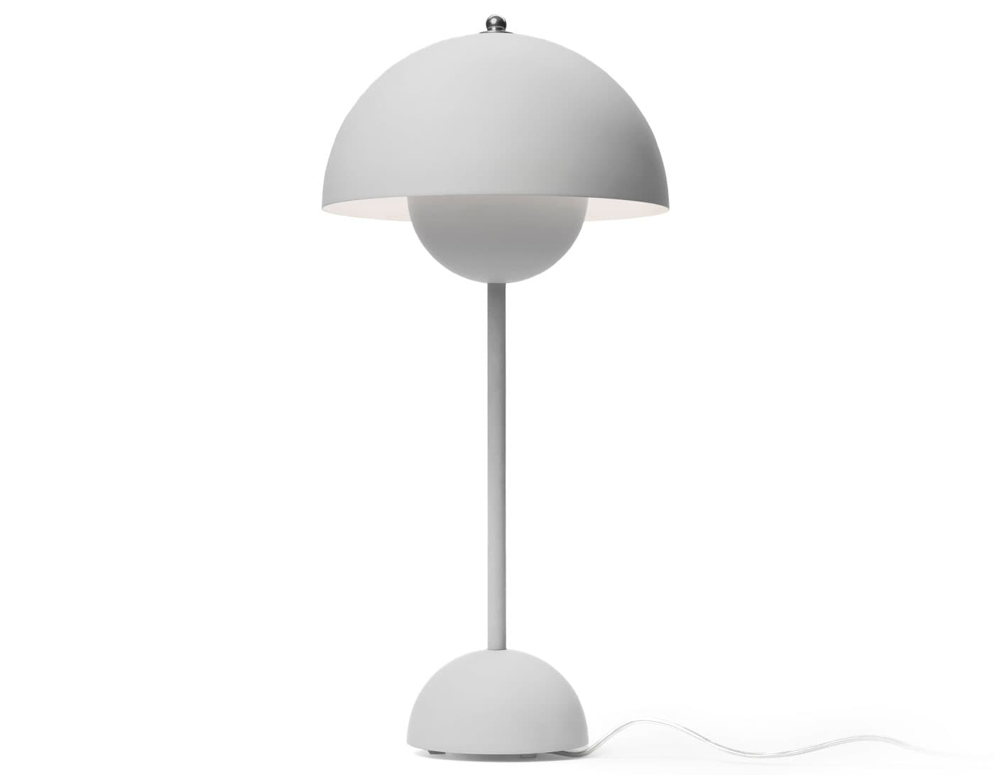 Flowerpot VP3 Table Lamp / matte light grey / PT3U -