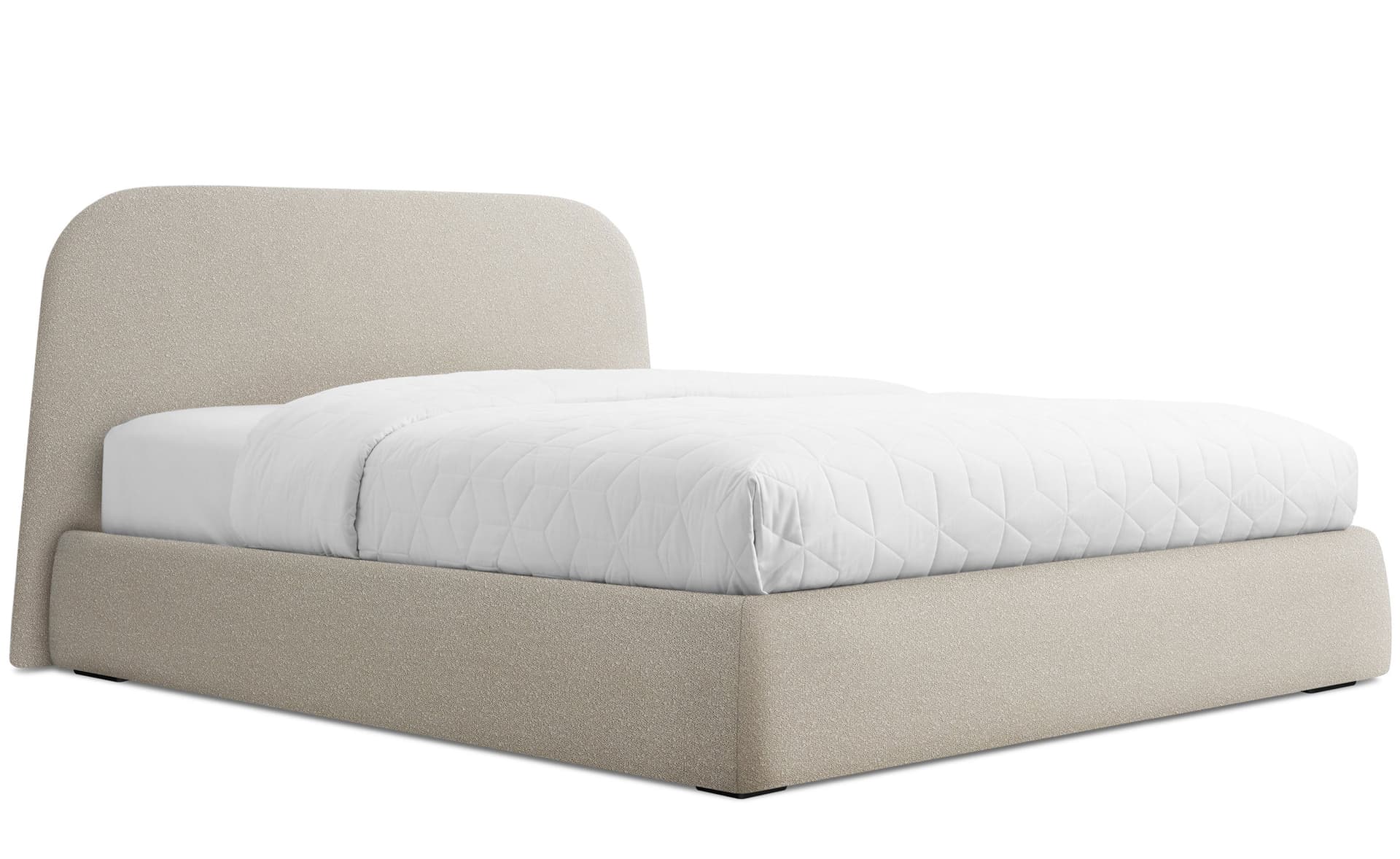 lid storage bed / Queen - Kelso Sand