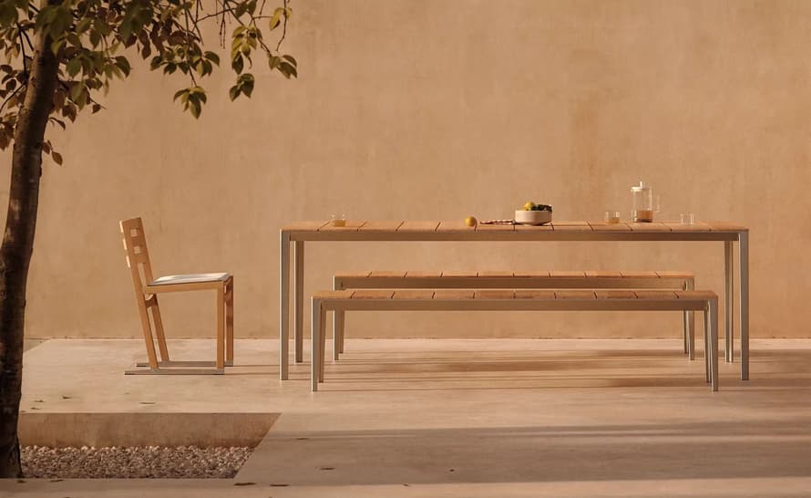 able outdoor bench