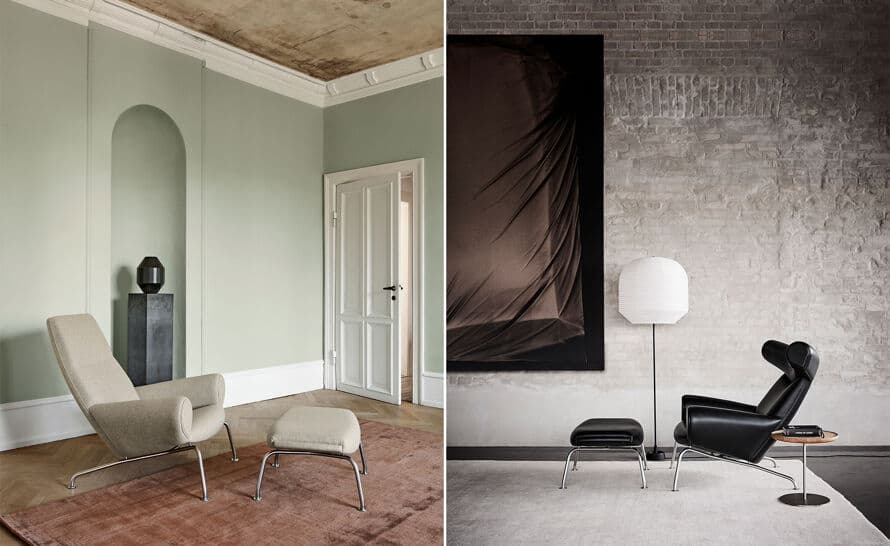 hans wegner ej101 queen chair