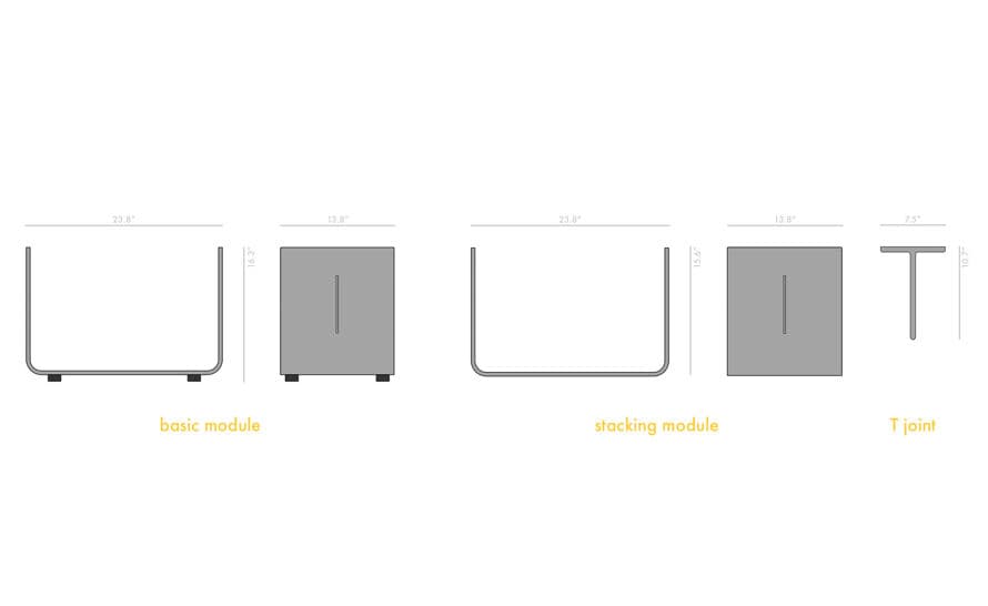 magis elysée shelving system