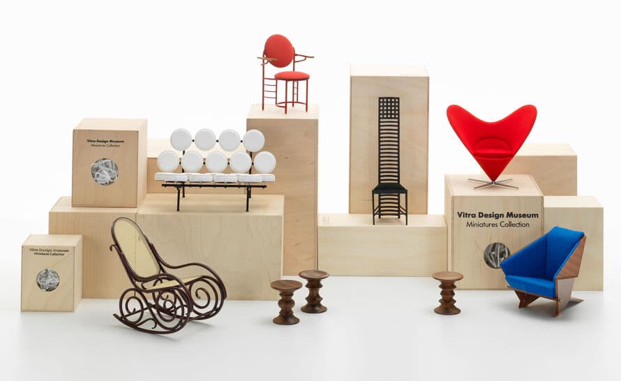 Miniature Eames LCW