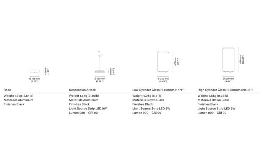 noctambule s3 suspension lamp