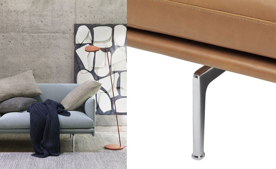outline studio 55" sofa