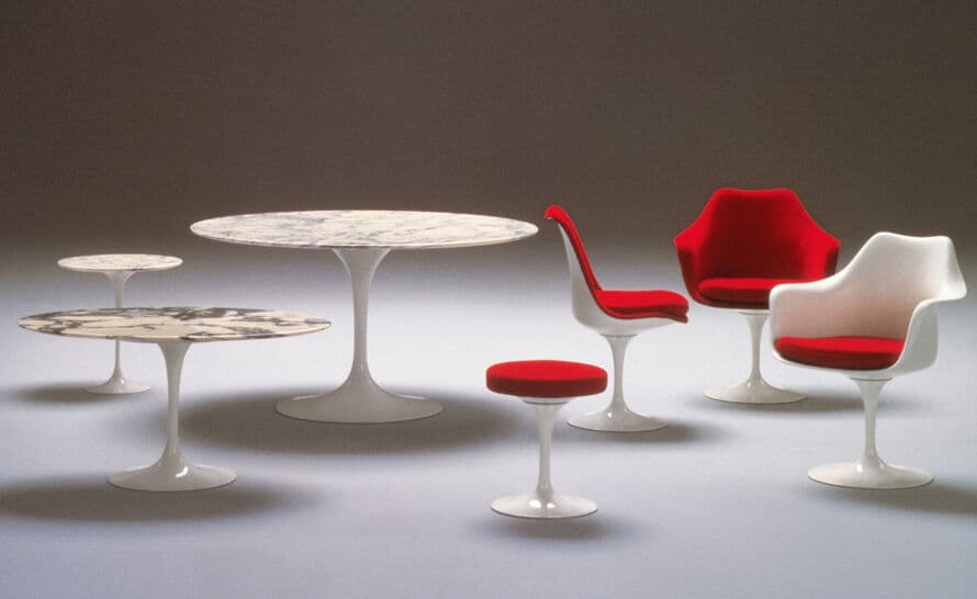 saarinen tulip stool