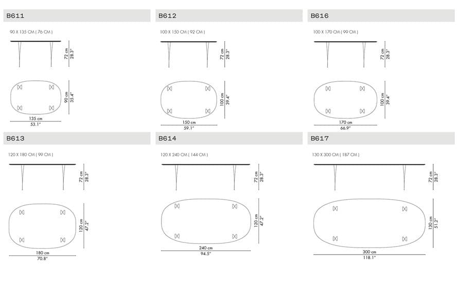 superellipse span leg 94.5" table