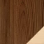 small - walnut veneer / white cable (4231)
