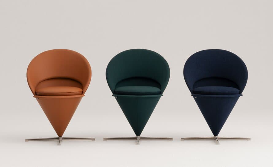 verner panton cone chair