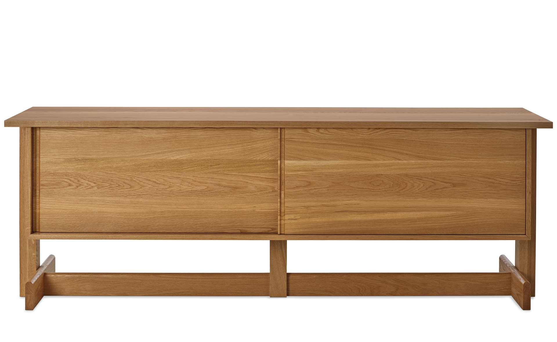 Land Storage Credenza / 85" credenza - with dining insert / white oak