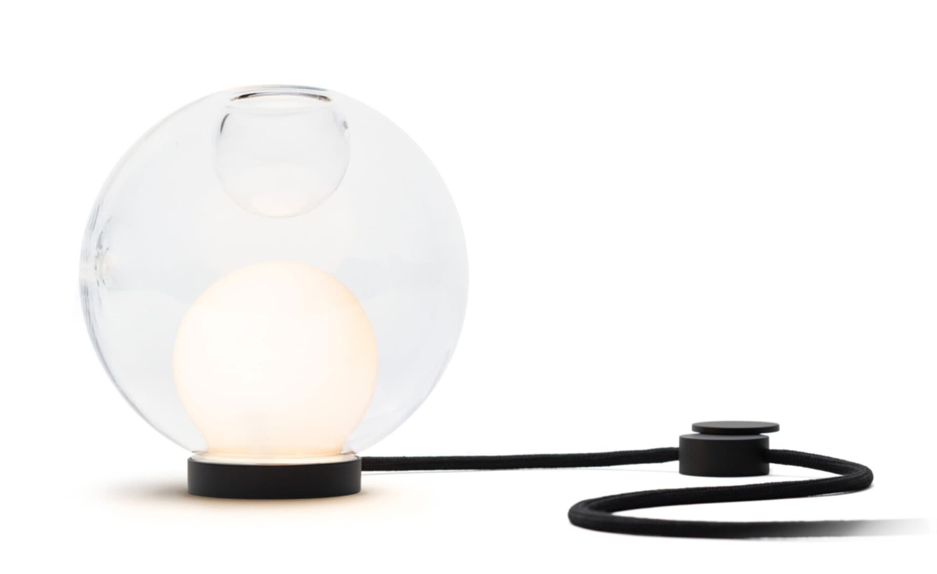 Bocci 28t Table Lamp / LED - 2500K / black / clear