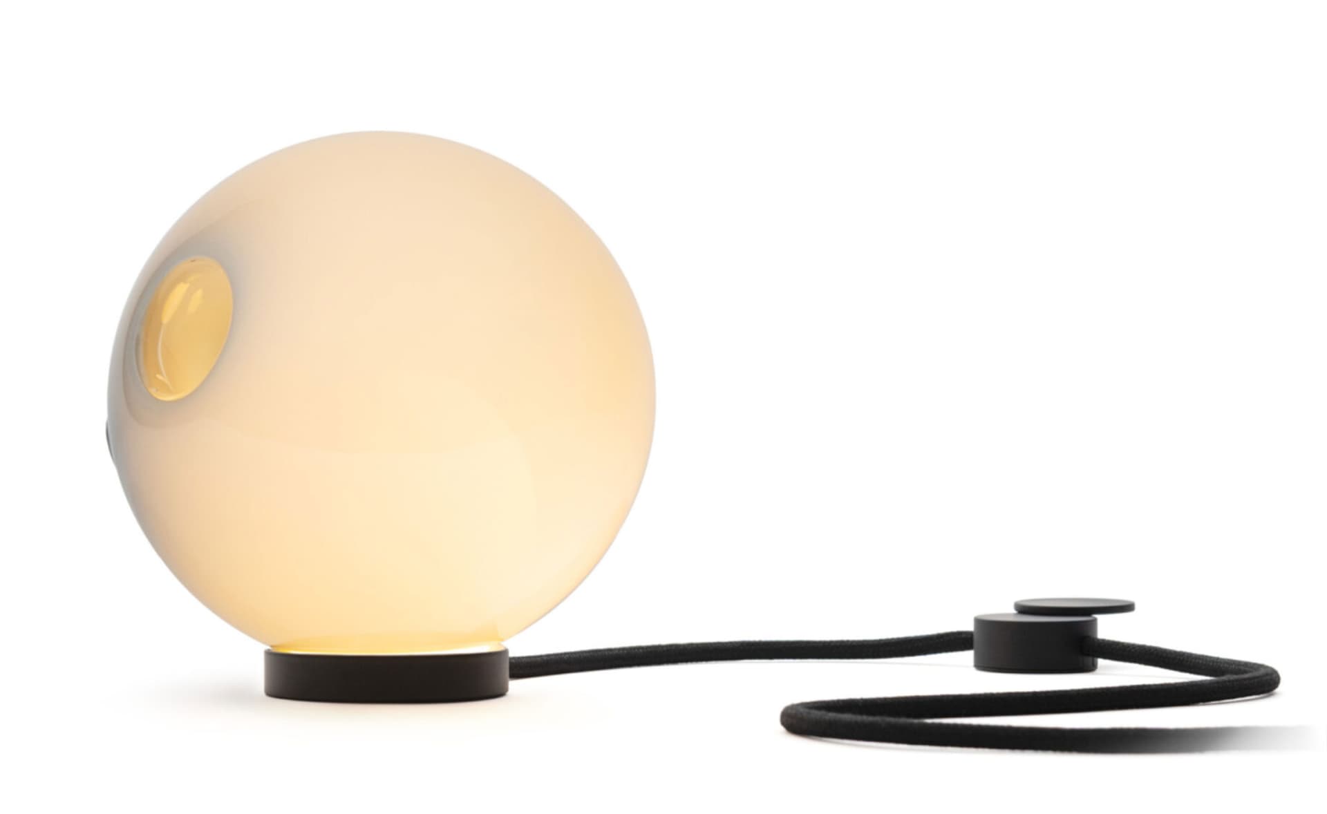 Bocci 28t Table Lamp / LED - 2500K / black / opaque grey 1