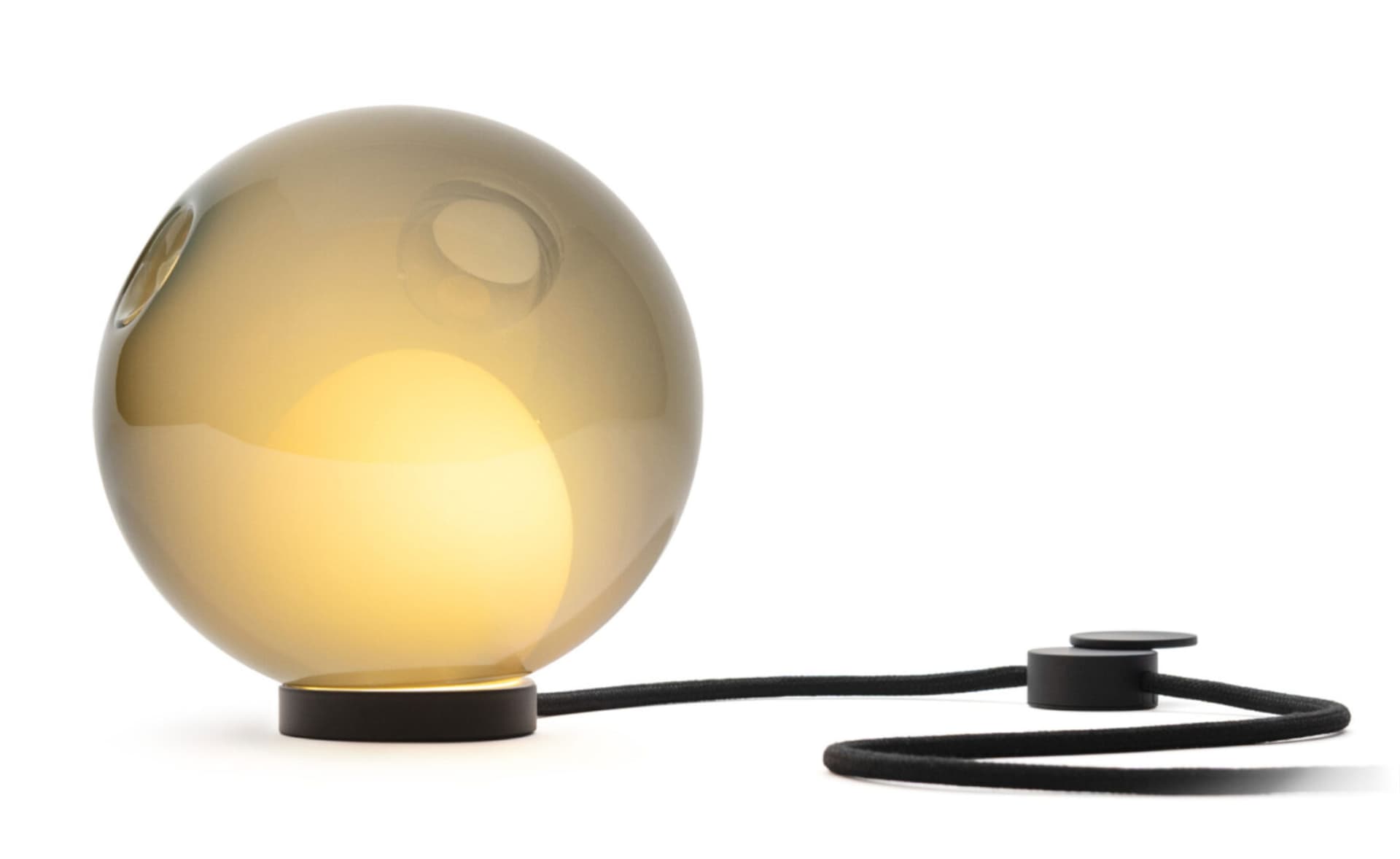 Bocci 28t Table Lamp / LED - 2700K / black / opaque grey 2