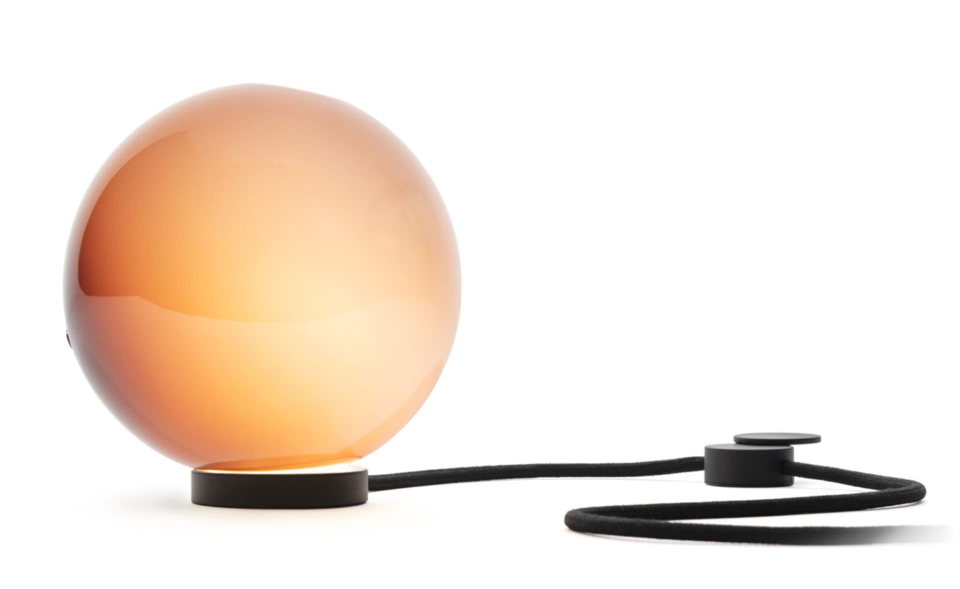 Bocci 28t Table Lamp / LED - 3000K / black / opaque purple 2