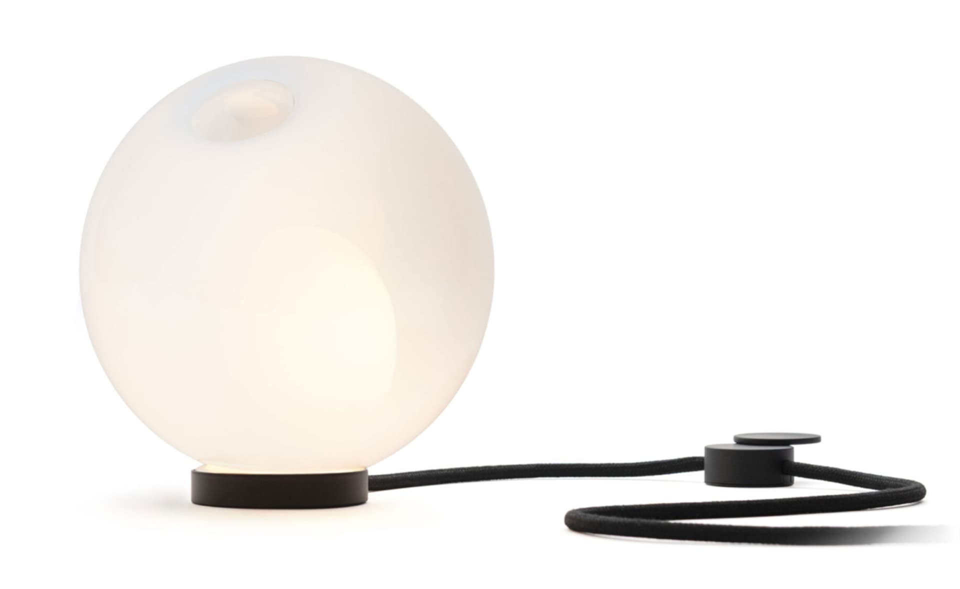 Bocci 28t Table Lamp / LED - 3000K / black / opaque blue 1