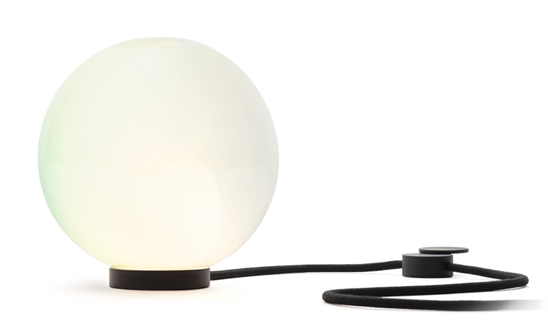 Bocci 28t Table Lamp / LED - 3000K / black / opaque green 3