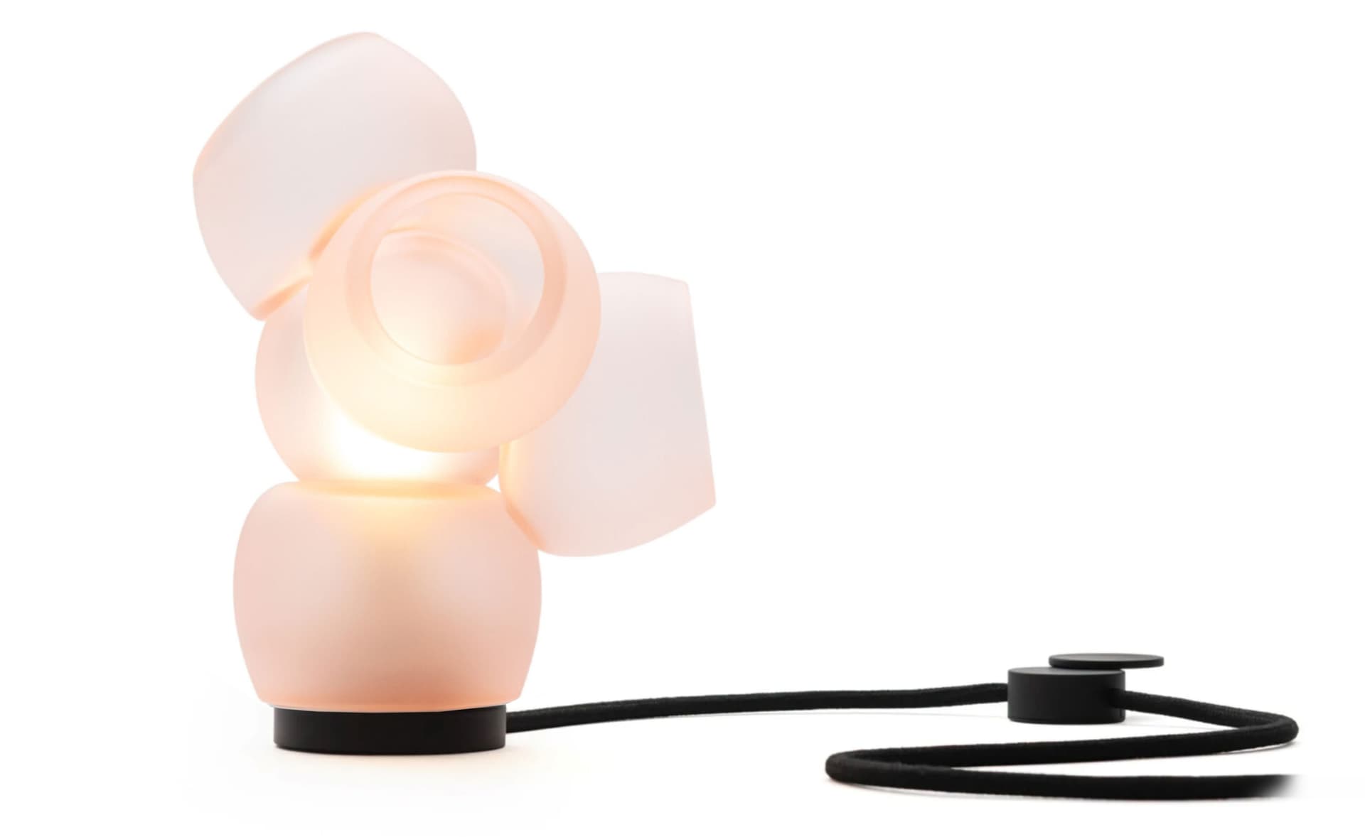 Bocci 100t Table Lamp / LED - 3000K / black / pink