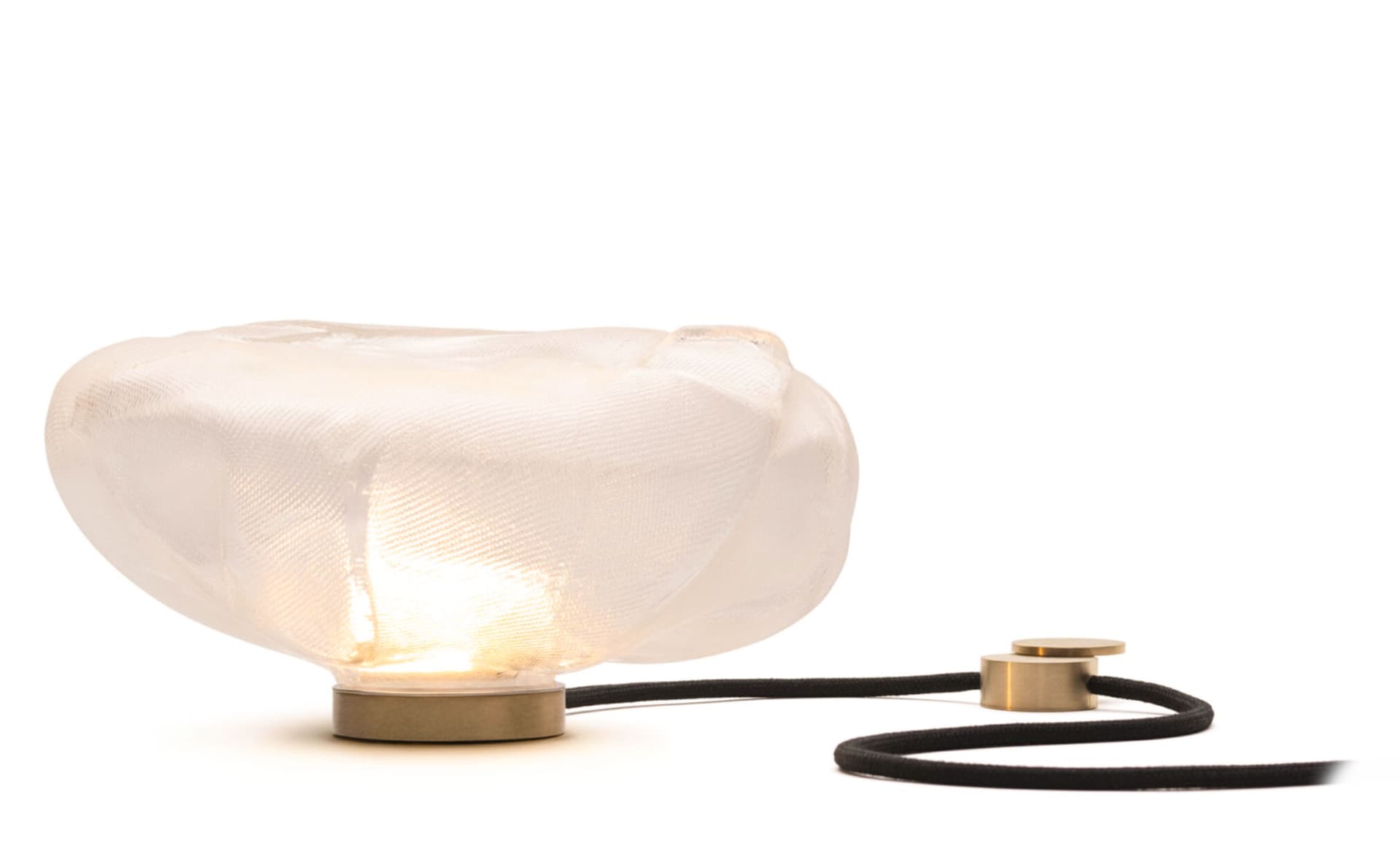 Bocci 73t Table Lamp / LED - 2500K / brass / clear