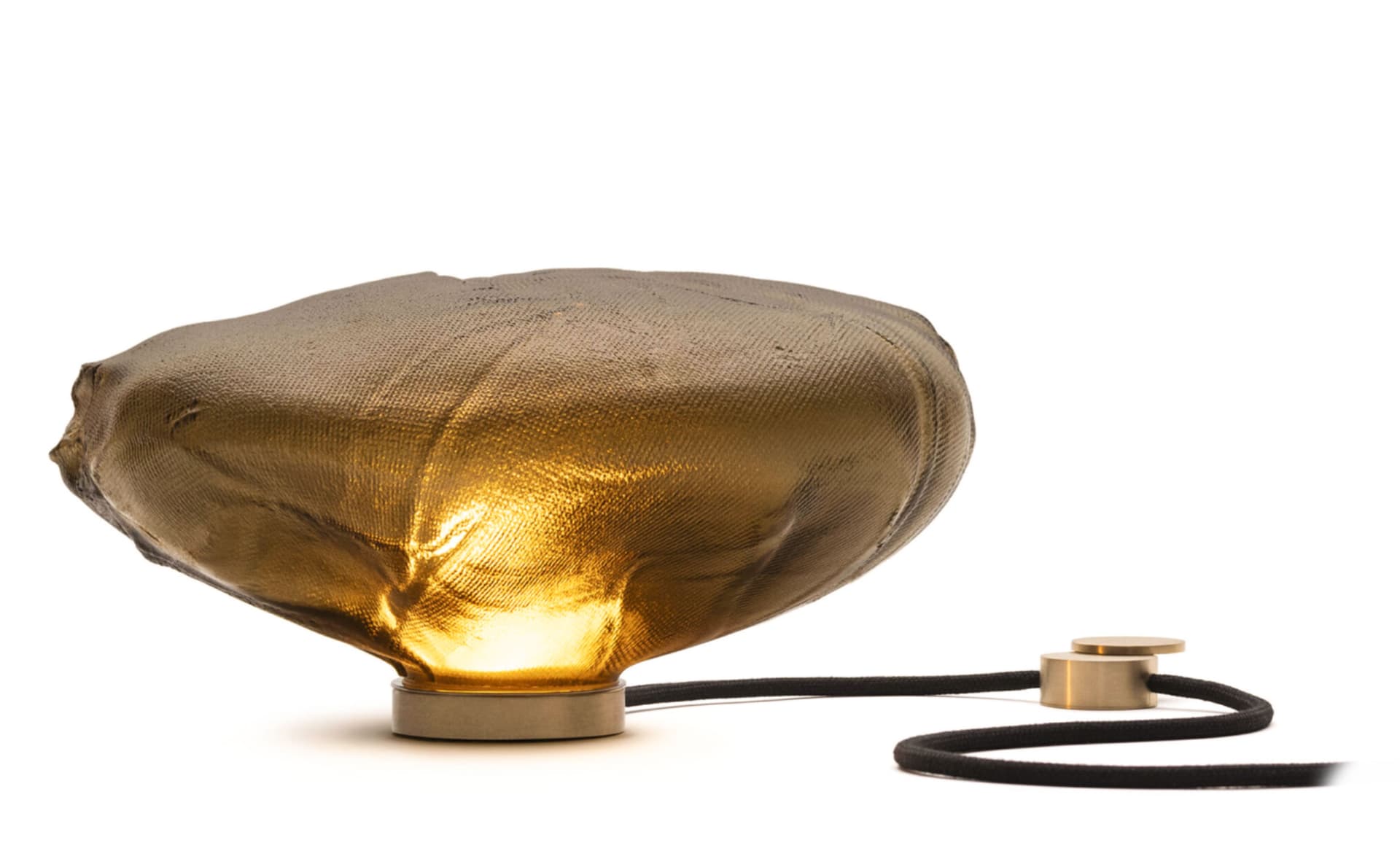 Bocci 73t Table Lamp / LED - 3000K / brass / grey 3