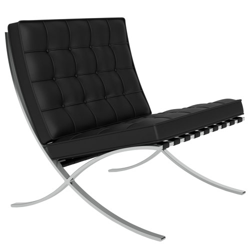 barcelona chair by Mies van der Rohe for Knoll