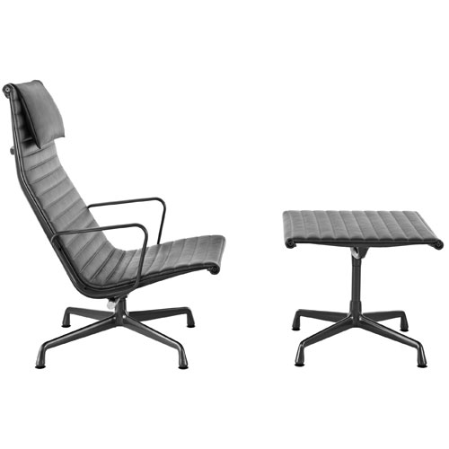 eames aluminum group chair by Eames for Herman Miller