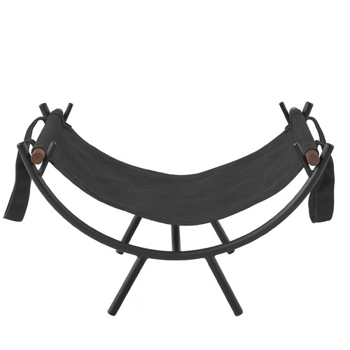 nelson firewood caddy by George Nelson for Herman Miller