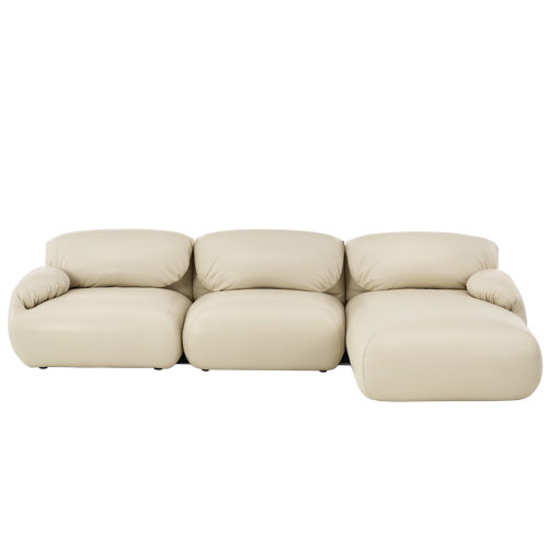 luva 3 seat sofa with chaise by Gabriel Tan for Herman Miller