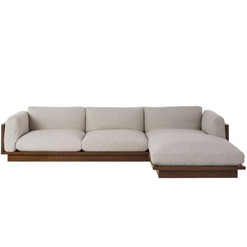 pawson drift sectional with chaise by John Pawson for Herman Miller