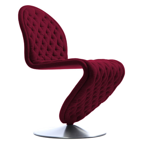 system 1-2-3 deluxe dining chair by Verner Panton for VerPan